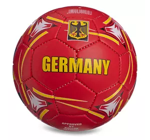 Мяч футбольный Germany FB-6728 Ballonstar  №5 Красный (57566050)