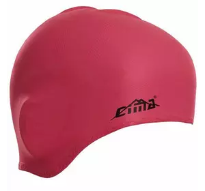 Шапочка для плавания с объемными ушками PL-1664 Cima   Розовый (60437014)