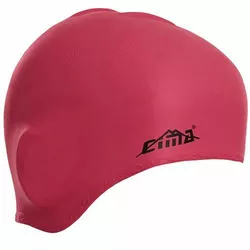Шапочка для плавания с объемными ушками PL-1664 Cima   Розовый (60437014)