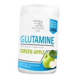 L-Глютамин, Glutamine, Bodyperson Labs  500г Зеленое яблоко (32598001)