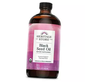 Масло черного тмина, Black Seed Oil, Heritage Store  480мл (71503001)