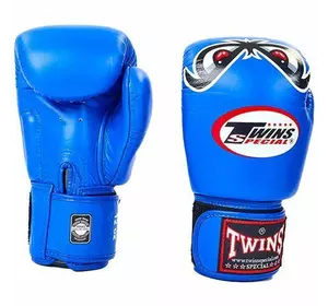 Перчатки боксерские FBGV-25 Twins  14oz Синий (37426025)