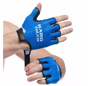 Перчатки для фитнеса FG-004 Hard Touch  XL Черно-синий (07452003)