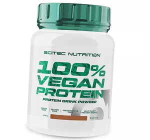 Растительный Протеин для веганов, 100% Vegan Protein, Scitec Nutrition  1000г Ваниль (29087034)
