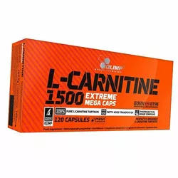 L-Карнитин, L-Carnitine 1500 Extreme Mega Caps, Olimp Nutrition  120капс (02283006)