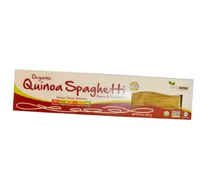Organic Quinoa Spaghetti Pasta Now Foods  227г (05128019)
