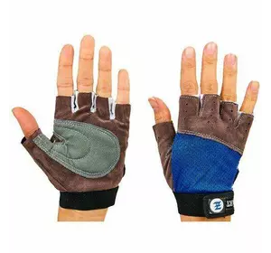 Перчатки для фитнеса женские BC-3544 Zelart  S Синий (07363023)