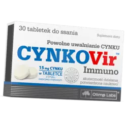 Цинк, CynkoVir Immuno, Olimp Nutrition  30таб (36283110)