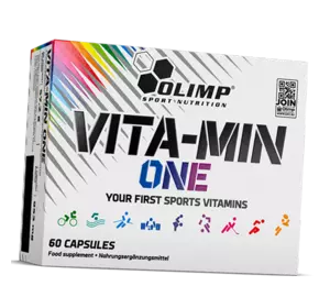 Витамины для спортсменов, Vita-Min One, Olimp Nutrition  60капс (36283109)