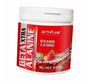 Бета-Аланин, Beta Alanine Xtra, Activlab  300г Клубника (27108011)