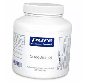 Витамины для костей, OsteoBalance, Pure Encapsulations  210капс (36361106)