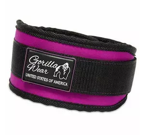 Пояс женский Lifting Belt Gorilla Wear  S Черно-фиолетовый (34369001)