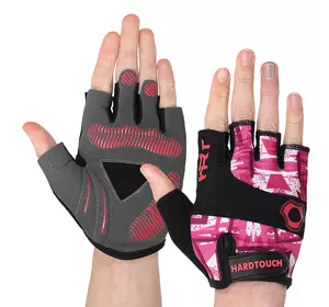 Перчатки для фитнеса FG-9523 Hard Touch  L Розовый (07452011)