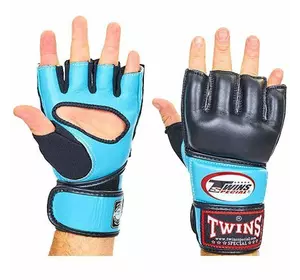 Перчатки для MMA GGL-4 Twins  M Черно-синий (37426019)
