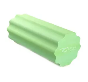 Массажный ролик профилированный Yoga Roller RO3-45    45см Зеленый (33585001)
