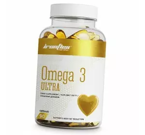 Рыбий жир Омега-3, Omega 3 Ultra, Iron Flex  180гелкапс (67291002)
