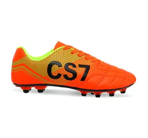 Бутсы футбольная обувь H8003-3 CS7 Yuke  45 Оранжево-зеленый (57557019)