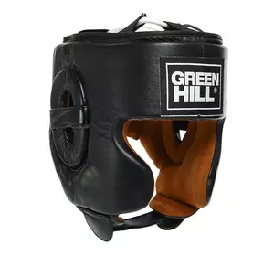 Шлем боксерский с полной защитой Green Hill BO-0575 FDSO  XL Черный (37508209)