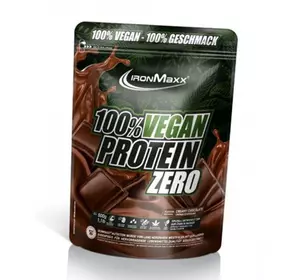 Веган Протеин, 100 % Vegan Protein Zero, IronMaxx  500г Шоколад (29083016)