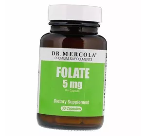Фолат, Folate 5, Dr. Mercola  30капс (36387017)