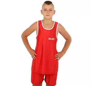 Форма для бокса детская CO-8943 Zelart  M Красный (37363171)