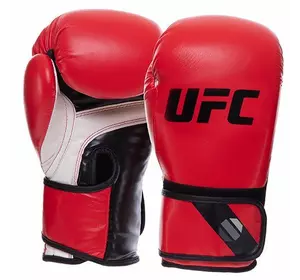 Перчатки боксерские PRO Fitness UHK-75031 UFC  12oz Красный (37512005)