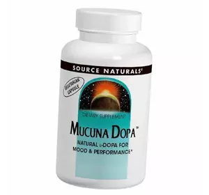 Мукуна жгучая, Mucuna Dopa, Source Naturals  60вегкапс (71355026)
