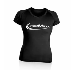 Футболка женская IronMaxx IronMaxx  XS Черно-белый (06083002)