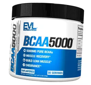 BCAA для мышечной массы, BCAA 5000 Powder, Evlution Nutrition  150г Без вкуса (28385003)