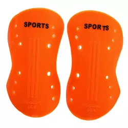 Щитки футбольные Sports FB-9707 FDSO  M Оранжевый (57508851)