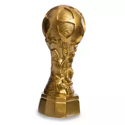 Статуэтка наградная спортивная Футбольный мяч HX3786-A5     Золотой (33508101)