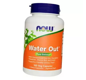 Мочегонное средство, Water Out, Now Foods  100вегкапс (71128119)