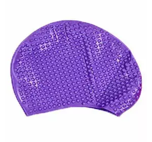 Шапочка для плавания на длинные волосы PL-5967 Bable Legend   Фиолетовый (60430002)