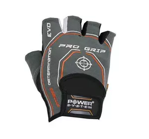 Перчатки для фитнеса и тяжелой атлетики Pro Grip EVO PS-2250E Power System  XL Серый (07227047)