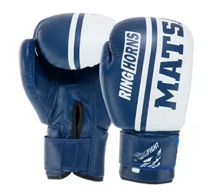 Перчатки боксерские MA-6571 Matsa  6oz Синий (37240044)