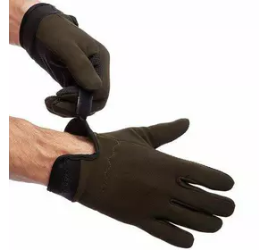 Перчатки тактические с закрытыми пальцами BC-0527   XL Оливковый (07494001)