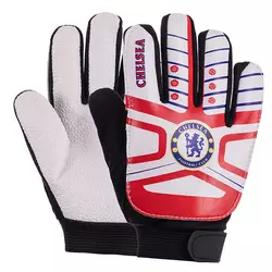Перчатки вратарские детские Chelsea FB-0028-01   5 Красно-бело-черный (57508117)