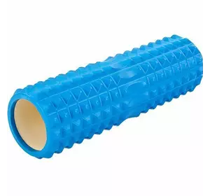 Роллер для йоги и пилатеса Spin Roller FI-6674 FDSO   45см Синий (33508022)