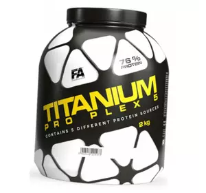 Комплексный Протеин, Titanium Pro Plex, Fitness Authority  2000г Кофе (29113006)