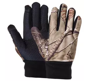 Перчатки для охоты и рыбалки с закрытыми пальцами BC-9236 FDSO  L Камуфляж Лес (07508053)