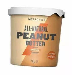 Арахисовая Паста, Peanut Butter, MyProtein  1000г Хрустящий (05121010)