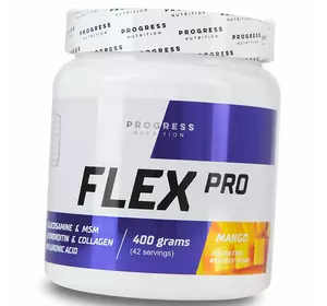 Хондропротектор для суставов и связок, Flex Pro, Progress Nutrition  400г Манго (03461002)