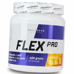 Хондропротектор для суставов и связок, Flex Pro, Progress Nutrition  400г Манго (03461002)