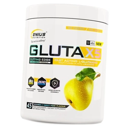 Ферментированный Глютамин, Gluta-X5, Genius Nutrition  405г Груша (32562001)