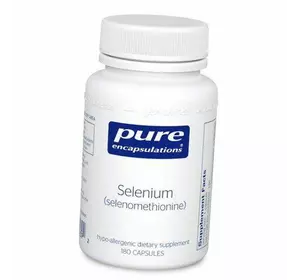 Селенометионин, Selenium Selenomethionine, Pure Encapsulations  180капс (36361043)