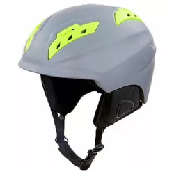 Шлем горнолыжный MS-96 FDSO  M Серо-салатовый (60508033)