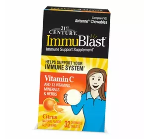 Витамины для иммунитета, ImmuBlast, 21st Century  32таб Цитрус (36440060)