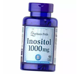 Инозитол, Inositol 1000, Puritan's Pride  90каплет (36367198)
