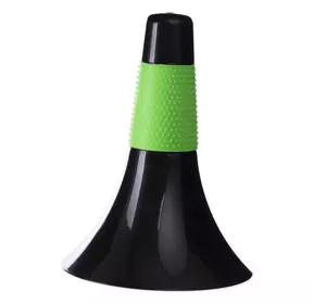 Конус-фишка спортивная для тренировок C-2856     Черно-зеленый (33508156)