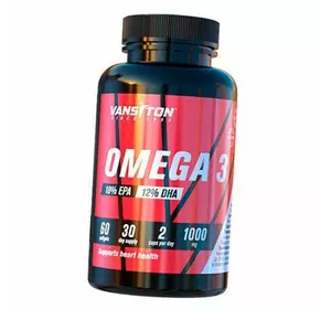 Жирные кислоты, Омега 3, Omega 3, Ванситон  60гелкапс (67173002)